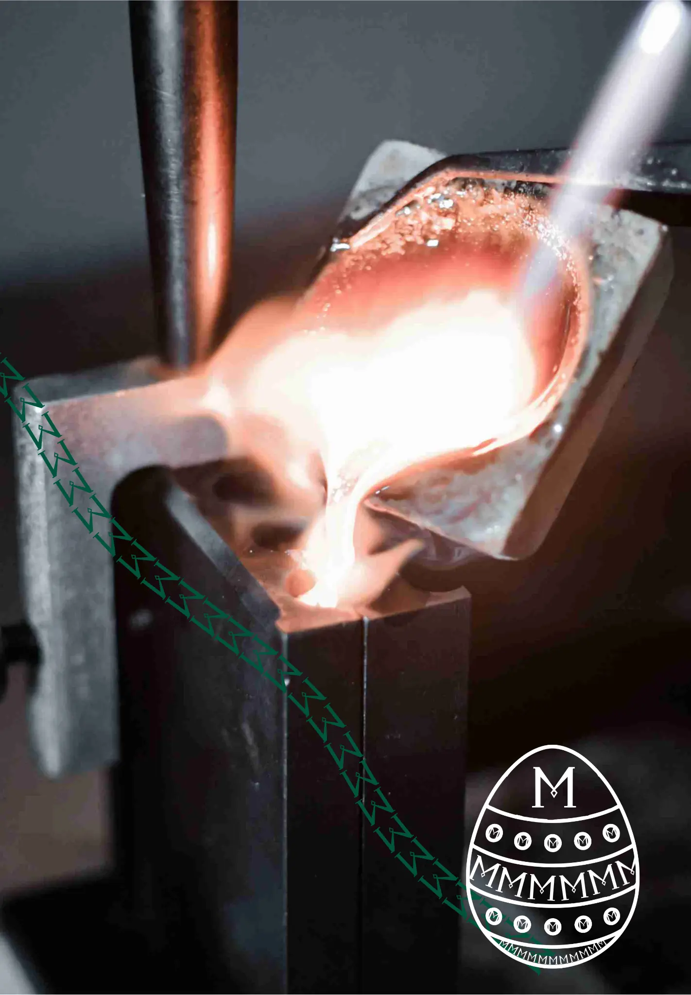 Fonte d'or afin d'en faire un bijou